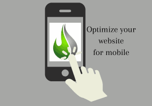 Optimize your website for mobile