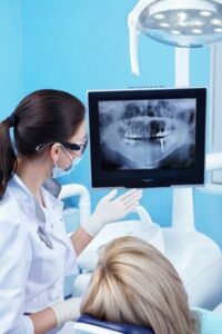 dental cleaning xray