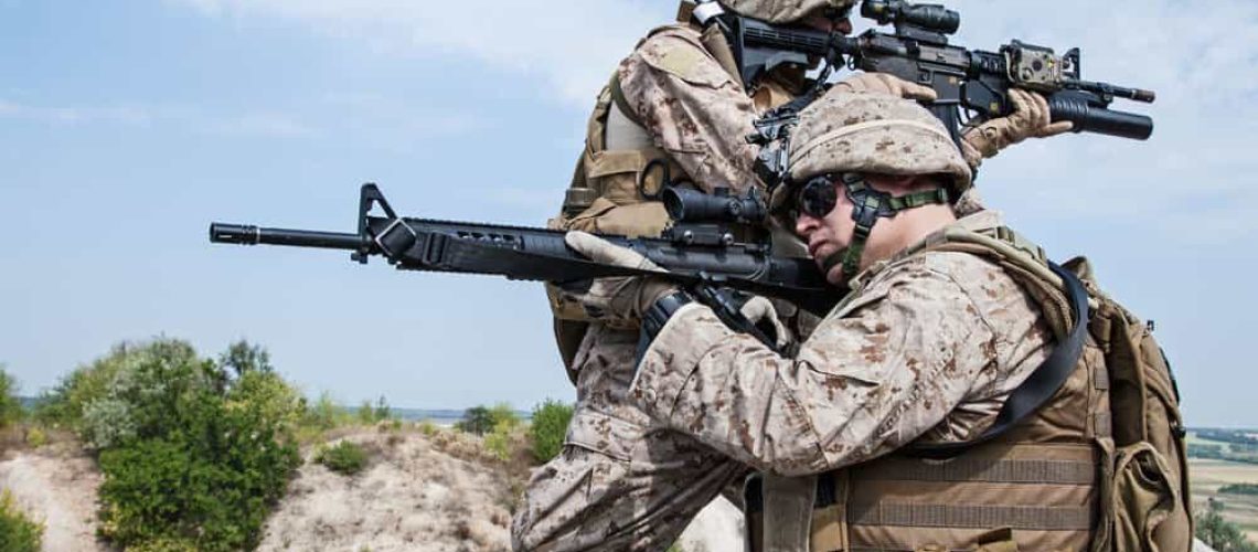 Marines-Aiming-Rifles