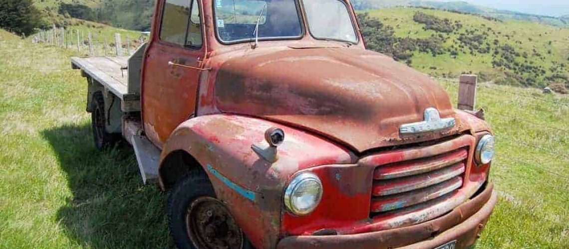Old-red-chevy-truck
